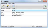 Pedalware Foot Pedal Software screenshot